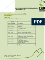 PROGRAMACIÓN DOSQUEBRADAS EVENTO ORDENAMIENTO TERRITORIAL