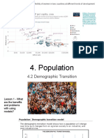 4.2 Demographic Transition Model