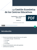 Normativa y Gestión Económica Centros Educativos