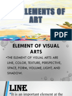 Midterms 03 THE ELEMENTS OF ART