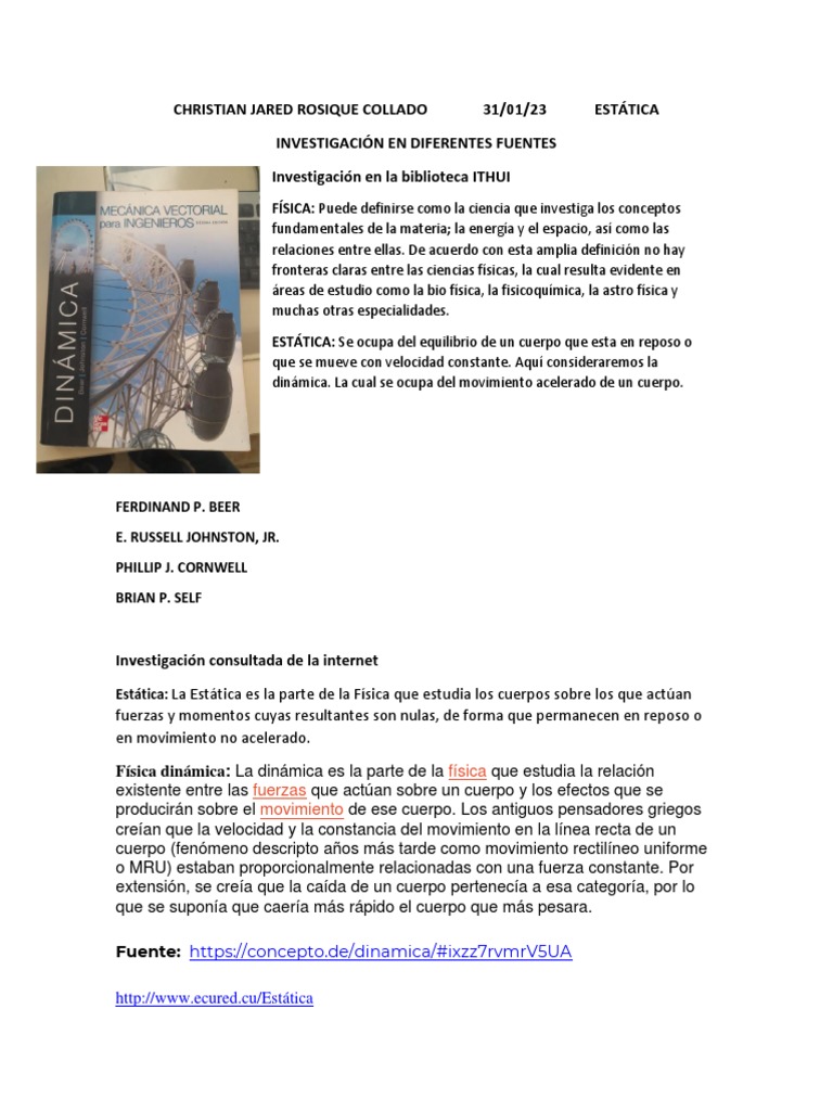 Christian Jared Rosique Collado 31 | PDF | Filosofía