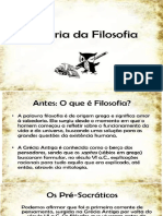 História da filosofia