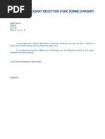 Modèle de reçu de paiement simple | PDF