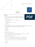 Matemáticas Discretas.