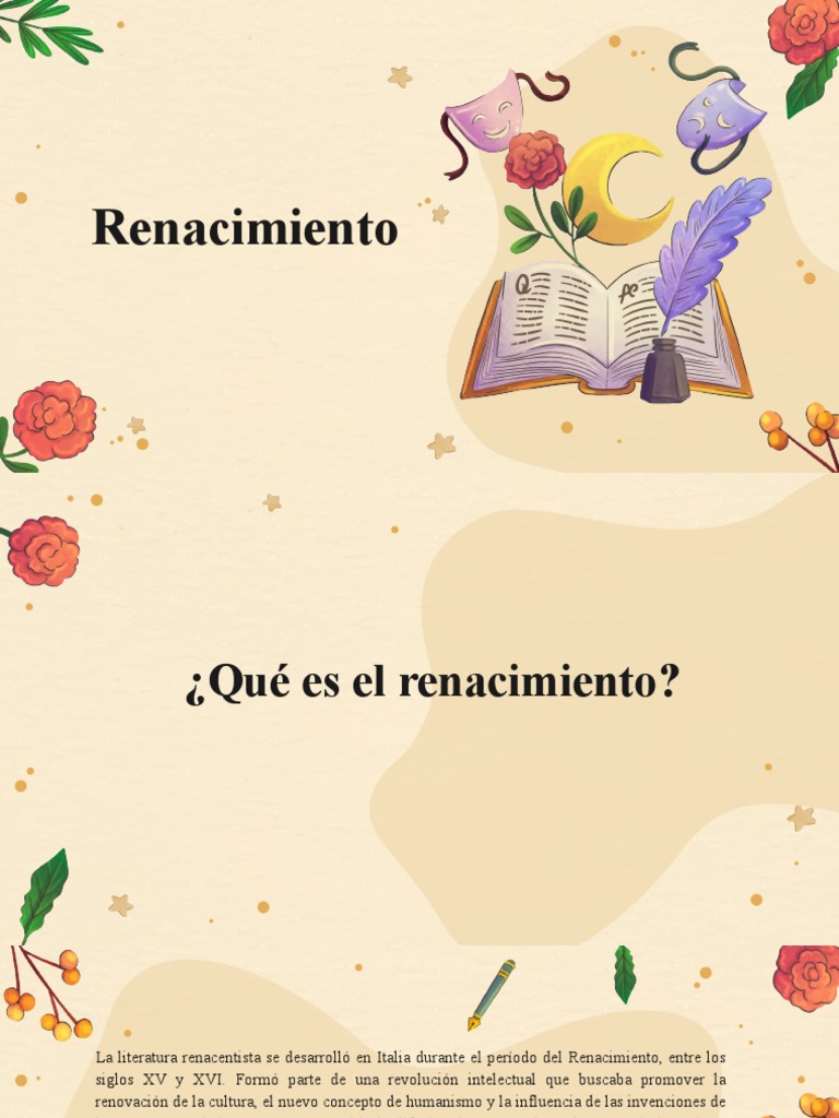 El Renacimiento: Un período de transición entre la Edad Media y la Edad Moderna  PDF 