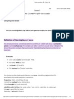 Simple Past Tense - EF - Global Site