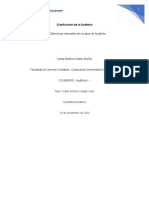 Diferencias Relevantes de Los Tipos de Auditoría