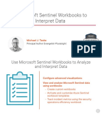 Use Microsoft Sentinel Workbooks To Analyze and Interpret Data Slides