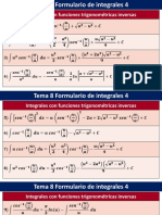 8 Formulario de Integrales 4