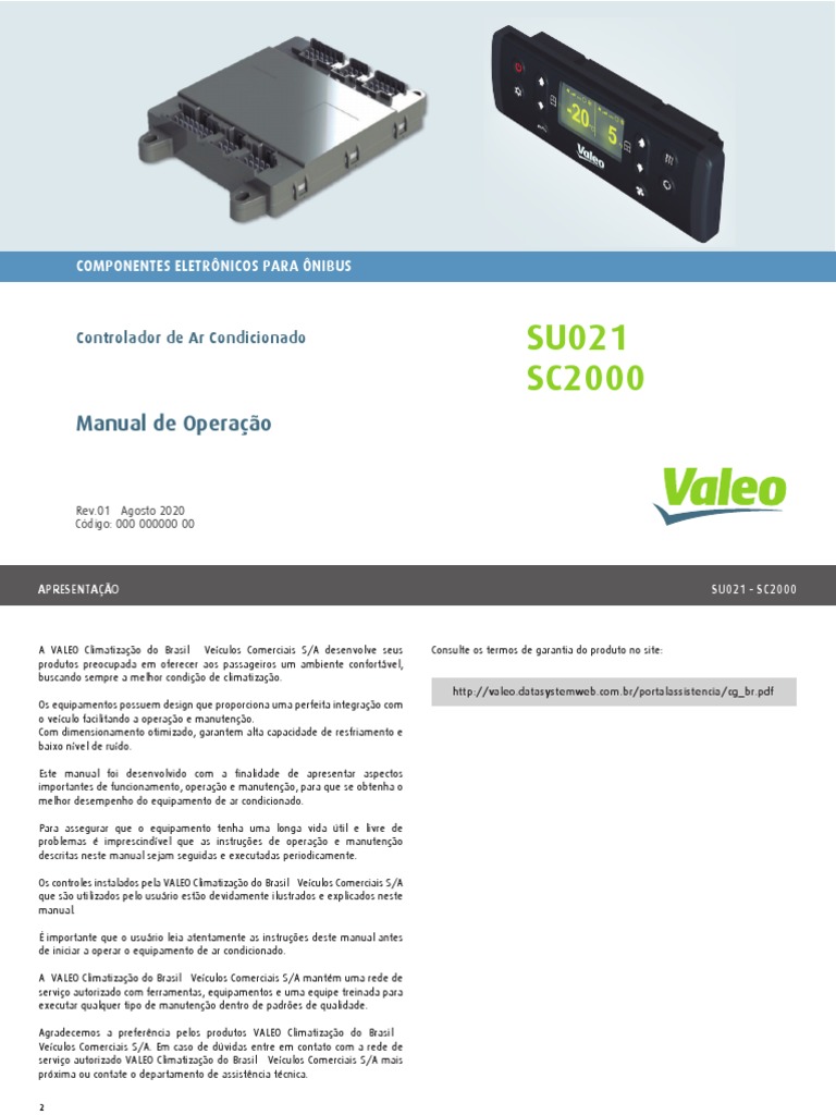 Manual SC2000 + Su021 Hvac - Port473-010024 - PDF - 210805 - 095529 ...