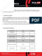 Ficha Técnica Alvenaria M10