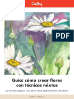 DRAW Guide Creating Flowers With Mix Media - Espanol