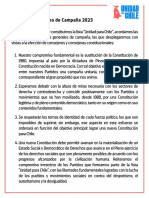 Criterios Principales de Campaña 2023