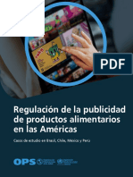 Regulación de La Publicidad de Productos Alimentarios en Las Américas