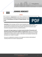 Chunking Worksheet