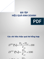 Bài Tập Hiệu Quả Kd