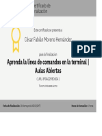 Aprenda La Línea de Comandos en La Terminal - Aulas Abiertas