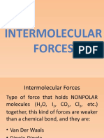 Intermolecular Forces