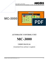 Automatic Controller mc-3000 v1.1.1