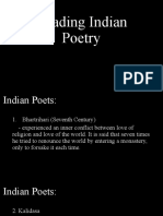 Reading Indian Poetry