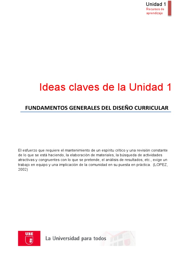Fundamentos del Diseño Curricular | PDF | Plan de estudios | Aprendizaje