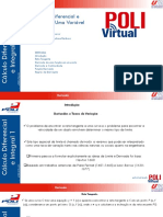 Cálculo Dif Integ Uma Variável - Apresentação - Retas Tangentes Taxa Variação Derivada