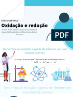 Eletroquímica - Oxidação, Redução e Número de Oxid