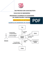 Ejemplo de Diagrama de Colaboración