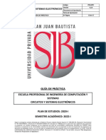 Guía de Práctica: Escuela Profesional de Ingeniería de Computación Y Sistemas Circuitos Y Sistemas Electrónicos
