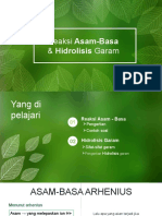 ASAM-BASA DAN HIDROLISIS GARAM