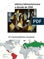 Música Académica Latinoamericana 1950