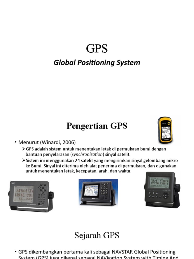 Global Positioning System PDF