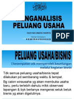 Menganalisis Peluang Usaha