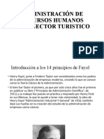 Administración de Recurso Humanos en El Sector Turistico 00