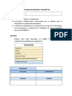 Pauta Actividad Diagnóstica