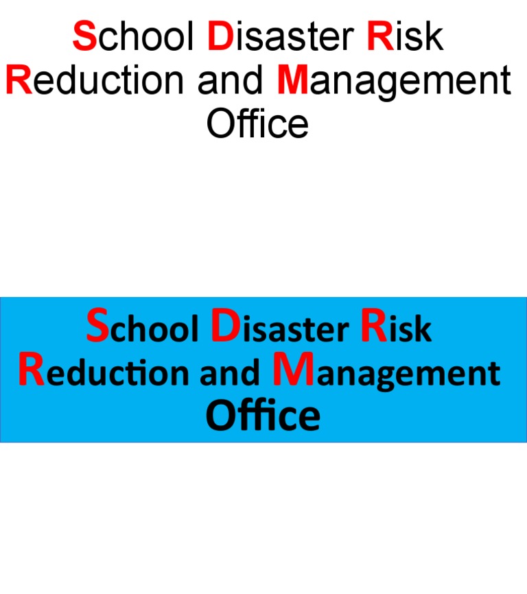 School Disaster Risk Pdf