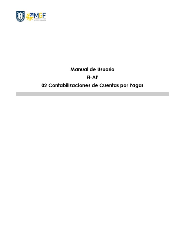 Gesti n de obligaciones y anticipos a proveedores manual de usuario