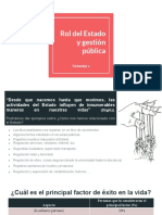 Rol del Estado y la gestión pública: evolución y desafíos