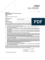 Lampiran III Pengumuman Format Surat Lamaran