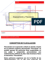 Clase 07 - Espesamiento y Floculación