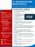 Ts Shahrizan Portfolio - CV Research and Innovation
