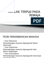 Akhlak Terpuji Pada Remaja