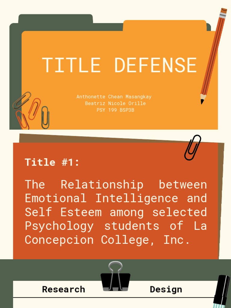 Research Title Defense Overview | PDF | Statistics | Sampling (Statistics)