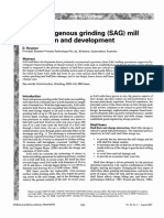 Semi-Autogenous Grinding (SAG) Mill Liner Design and Development