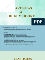 Elastisitas & Hk. Hooke