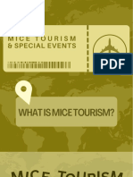 MICE TOURISM & SPECIAL EVENTS