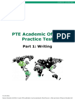Part1 Writing PTEA Practice Test