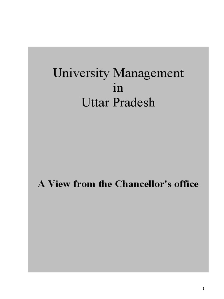 UP University REport | PDF | Appeal | Tribunal