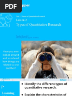 FINAL (PPT) - PR2 11 - 12 Q1 0102 - UNIT 1 - LESSON 2 - Types of Quantitative Research