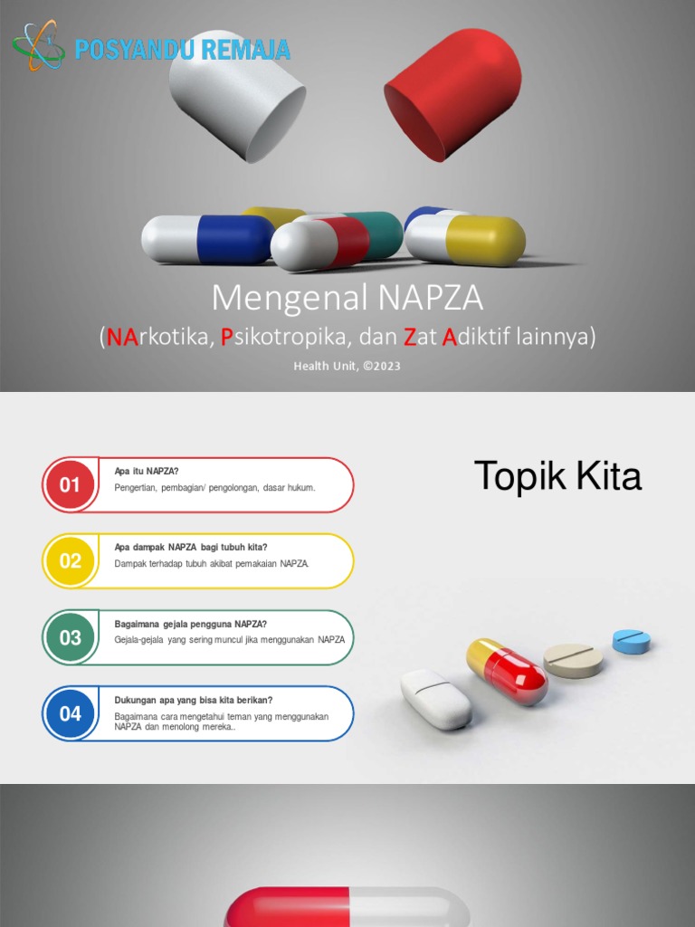 Mengenal NAPZA - Posyandu Remaja | PDF | Pengembangan Diri | Gaya Hidup